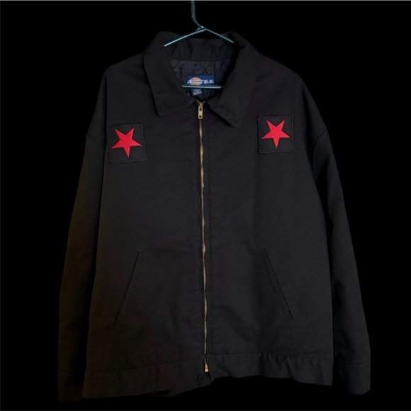 Dickies Other - Dickies “Vintage” ROCK & ROLL Jacket with Red Star Accents 2XL RG